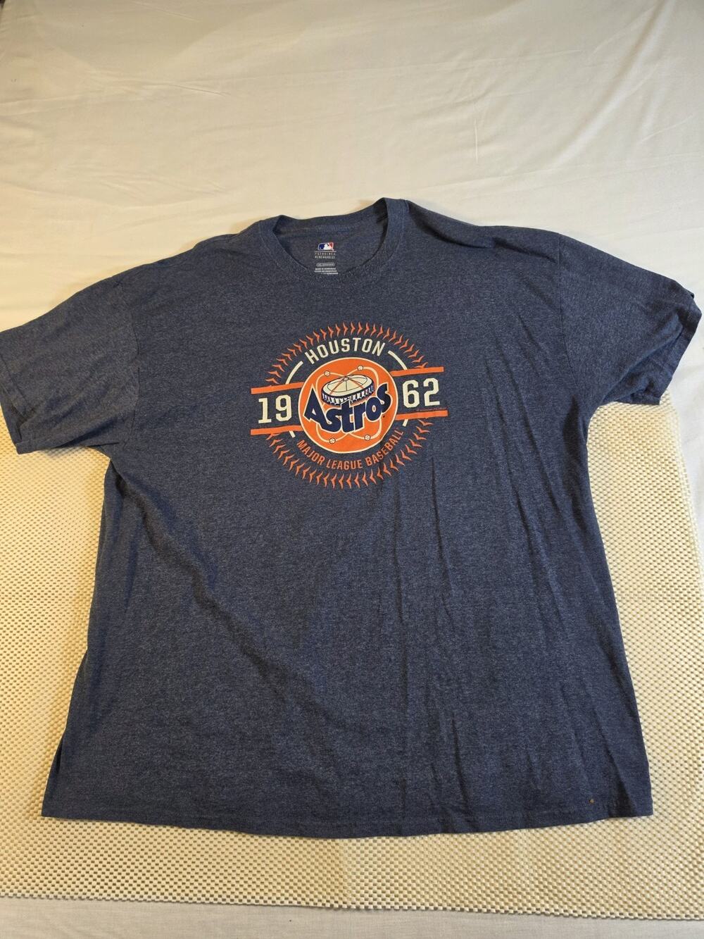 Collectors 1962 Houston Astros Front Logo Grayish 2XL